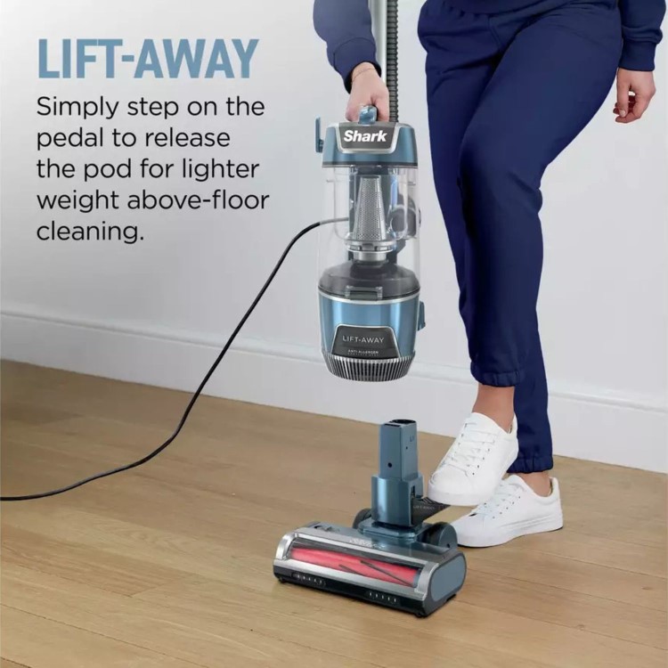 Shark LU250UKT Rotator Pet Upright Corded Vacuum Cleaner with Lift-Away & Anti Hair Wrap Plus