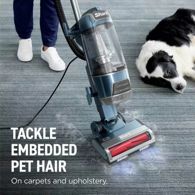 Shark LU250UKT Rotator Pet Upright Corded Vacuum Cleaner with Lift-Away & Anti Hair Wrap Plus