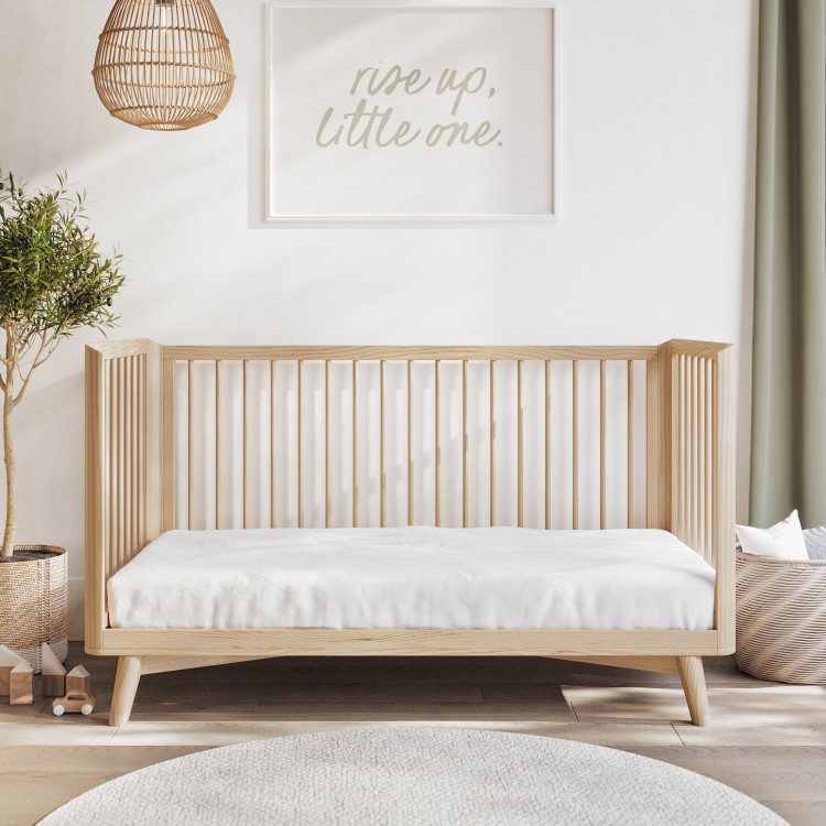 ONLY OPENED - Luna Cot Bed in Wood