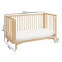 ONLY OPENED - Luna Cot Bed in Wood