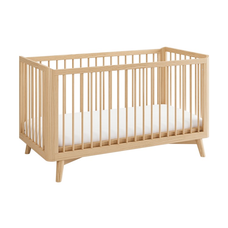 ONLY OPENED - Luna Cot Bed in Wood