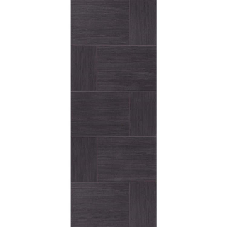 Internal Grey Laminate FD30 Fire Door - Pre-Finished - 2040 x 826 x 44mm- Ravenna - XL Joinery