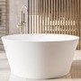 Round Freestanding Double Ended Bath 1350 x 1350mm - Lupin