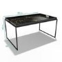 Medium Black Tray Table - Coffee Table - Lux