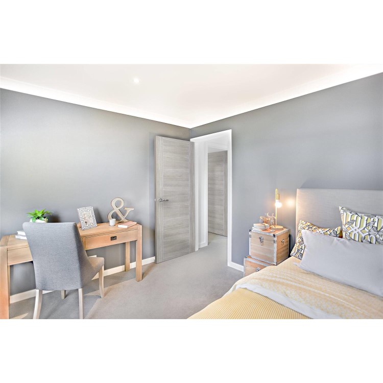 Internal Grey Woodgrain Laminate FD30 Fire Door - Pre-Finished - 2040 x 726 x 44mm - Forli - XL Joinery