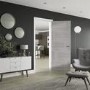 Internal Laminate White Grey Ravenna - Pre-Finished, 1981 x 838 x 35 mm