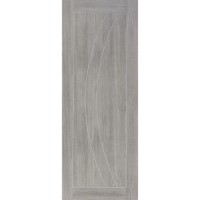 Internal Laminate White Grey Salerno - Pre-Finished, 2040 x 826 x 40 mm
