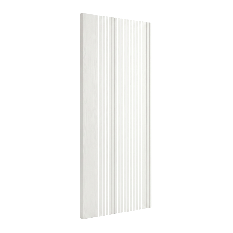 Internal White Laminate Glazed Door with Clear Glass - Pre-Finished - 1981 x 686 x 35mm - Stria - XL Joinery