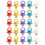 GRADE A1 - Little Wonders pack of 25 individually wrapped soothers on a retail multicard