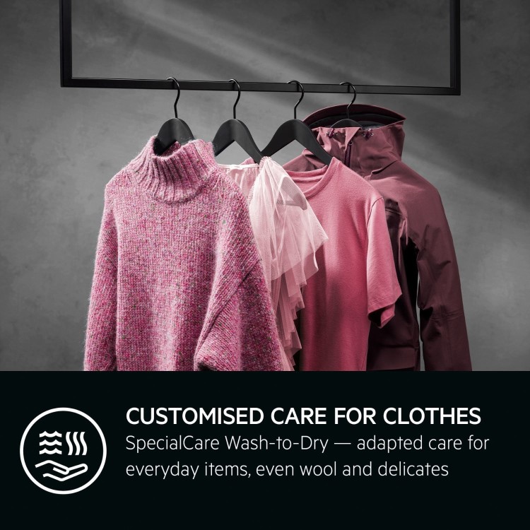 AEG 7000 Series ProSteam® 8kg Wash 5kg Dry 1400rpm Washer Dryer - White