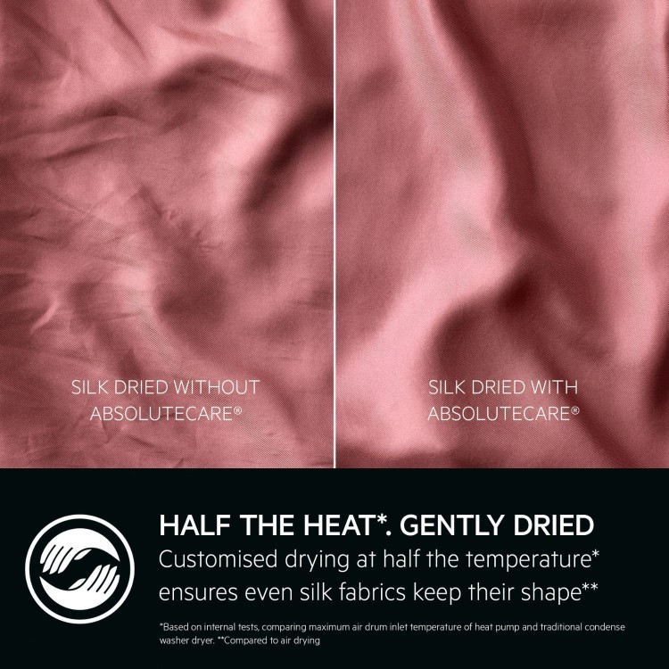 AEG 7000 Series ProSteam® 8kg Wash 5kg Dry 1400rpm Washer Dryer - White