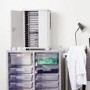 LapCabby Lyte Wall Door 16 Smartphones and other USB Devices up to 7" Charging Trolley