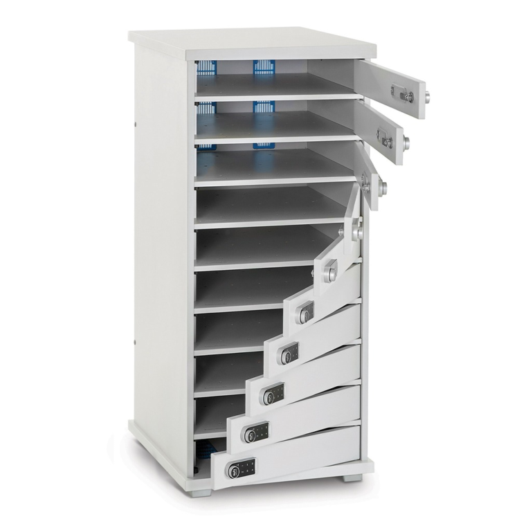 LapCabby 10 Mini Multi Door up to 10" Charging Trolley