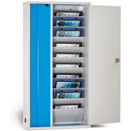 Lyte Wall 10 Universal -  Wall Mounted Charge & Store For 10 Tablets Up To 14 Inches