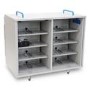 Lapcabby 16 x Device Mobile Charging Cabinet for VR USB Type C Headsets
