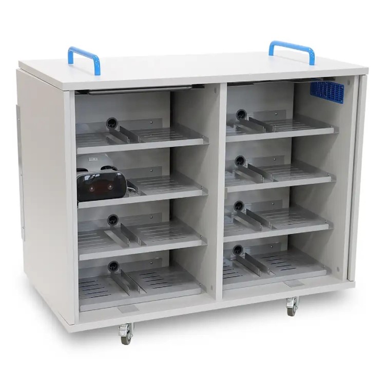 Lapcabby 16 x Device Mobile Charging Cabinet for VR USB Type C Headsets