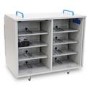 Lapcabby 16 x Device Mobile Charging Cabinet for VR USB Type A Headsets 