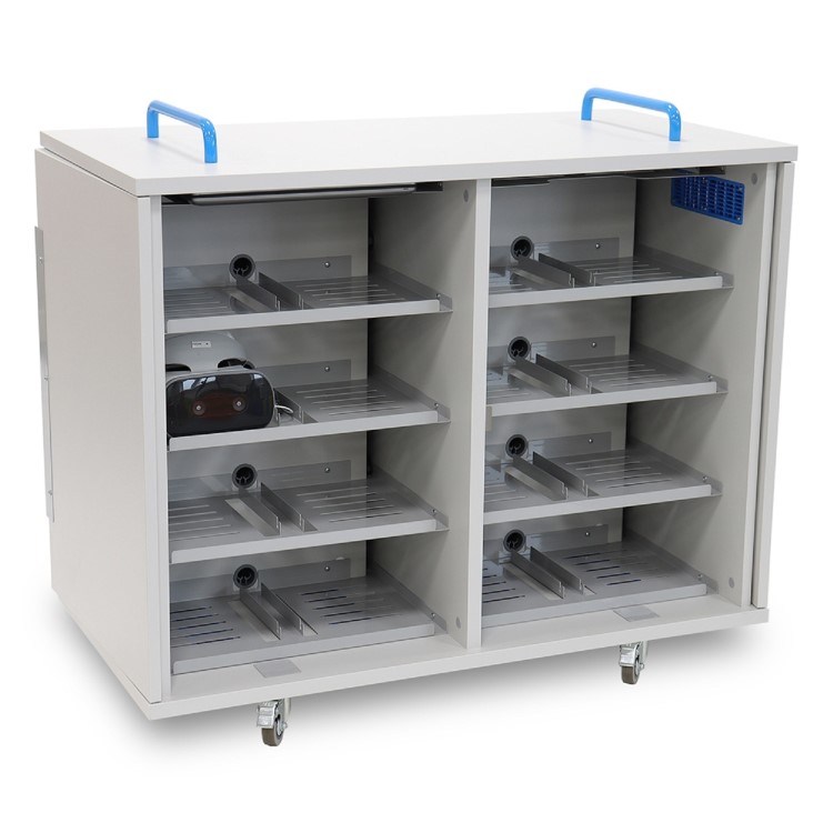 Lapcabby 16 x Device Mobile Charging Cabinet for VR USB Type A Headsets 