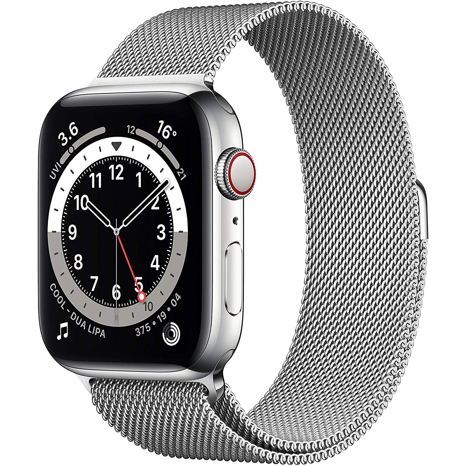 Apple Watch Series GPS Cellular 40mm Silver Stainless Steel - Main Image