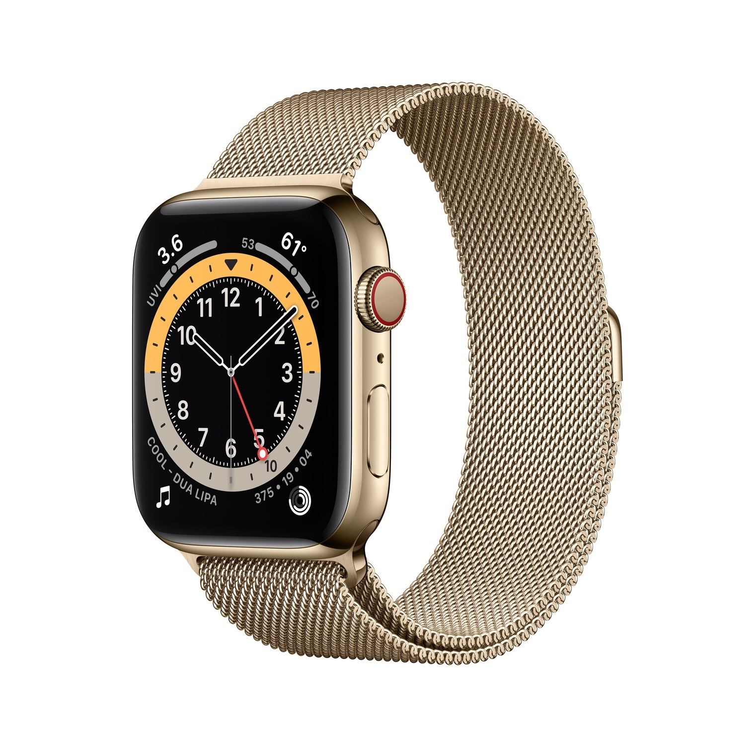 Apple Watch Series GPS Cellular 44mm Gold Stainless Steel