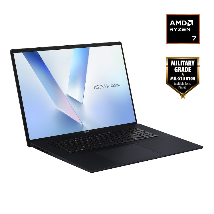 ASUS Vivobook 18 AMD Ryzen AI 5 16GB RAM 1TB SSD 144Hz 18 Inch Windows 11 Laptop