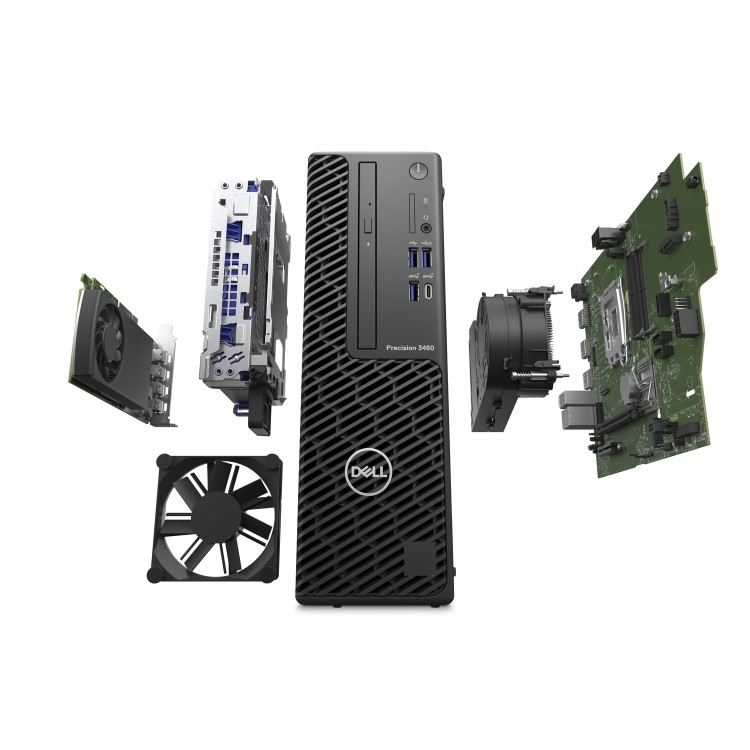 Dell Precision Intel i7-14700 16GB RAM 512GB SSD Intel UHD Graphics 770 Windows 11 Pro Desktop PC