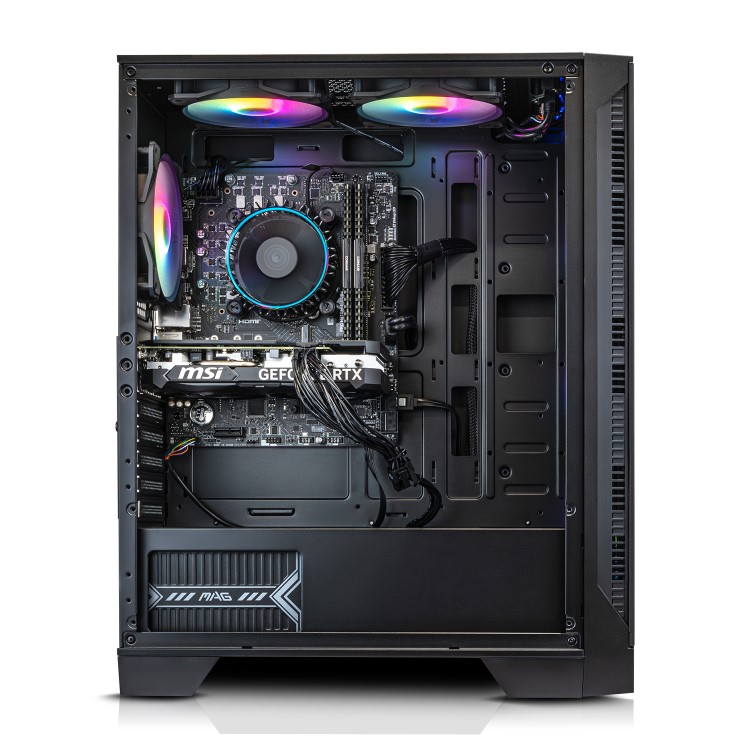 AWD IT Stealth AMD Ryzen 7 5700X 16GB RAM 1TB SSD RTX 5070 No OS Gaming PC