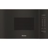 Miele 17L 900W 60cm Built-In Microwave with Grill - Black