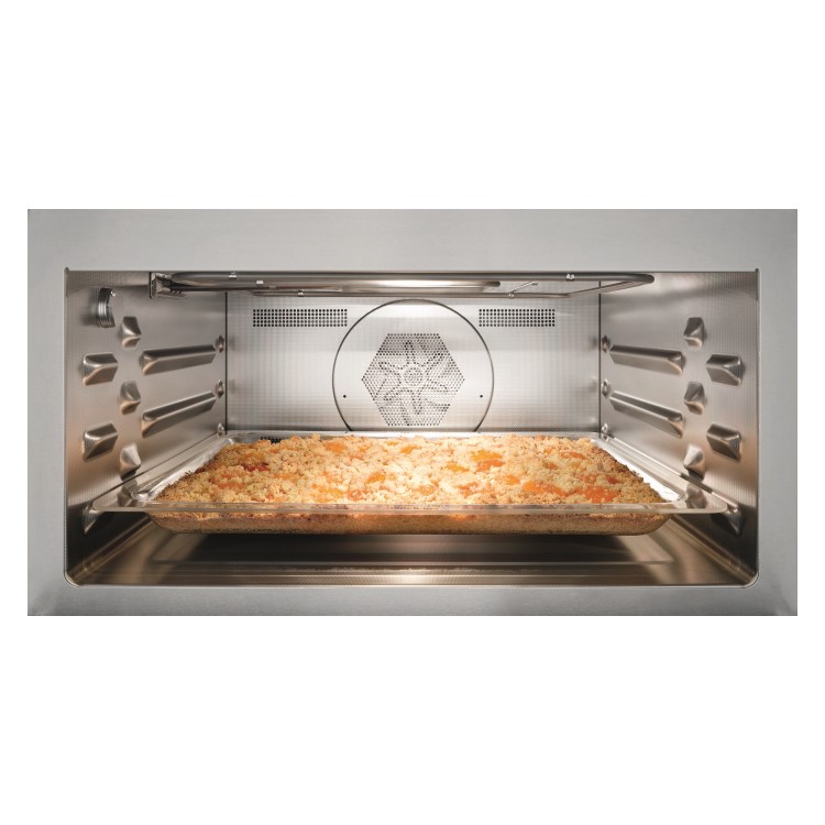 Refurbished Miele M2234SC Built In 17L with Grill 900W Microwave Black