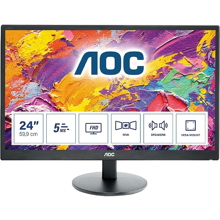 AOC M2470SWH 23.6" Full HD VA Monitor