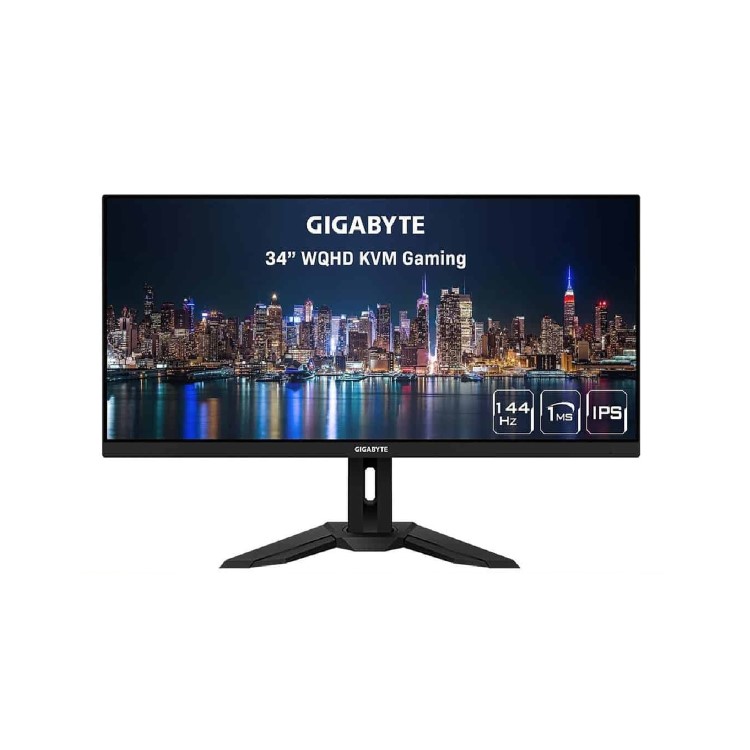 Gigabyte M34WQ 34" IPS WQHD 144Hz 1ms Gaming Monitor