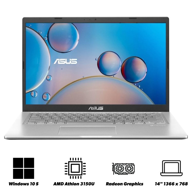 ASUS 14 M415 Laptop  AMD Athlon 3150U 4GB 128GB SSD 14 Inch Windows 10