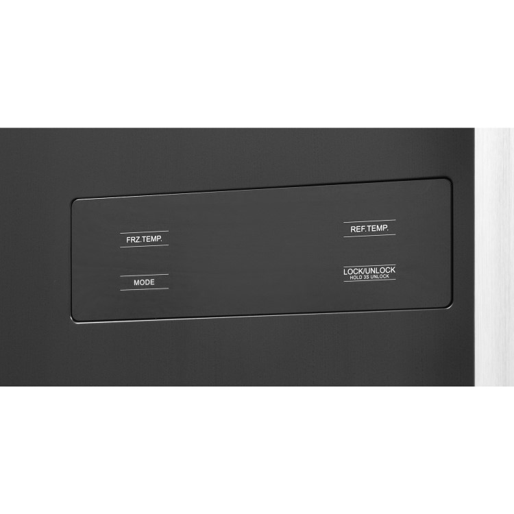 Montpellier CSBYS600DK 510 Litre American Style Fridge Freezer Frost Free Water Dispenser 2 Door 89.5cm Wide - Black