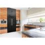 Montpellier CSBYS600DK 510 Litre American Style Fridge Freezer Frost Free Water Dispenser 2 Door 89.5cm Wide - Black