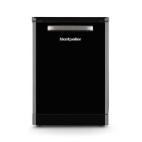 Refurbished Montpellier Retro MAB1353DK 13 Place Freestanding Dishwasher Black