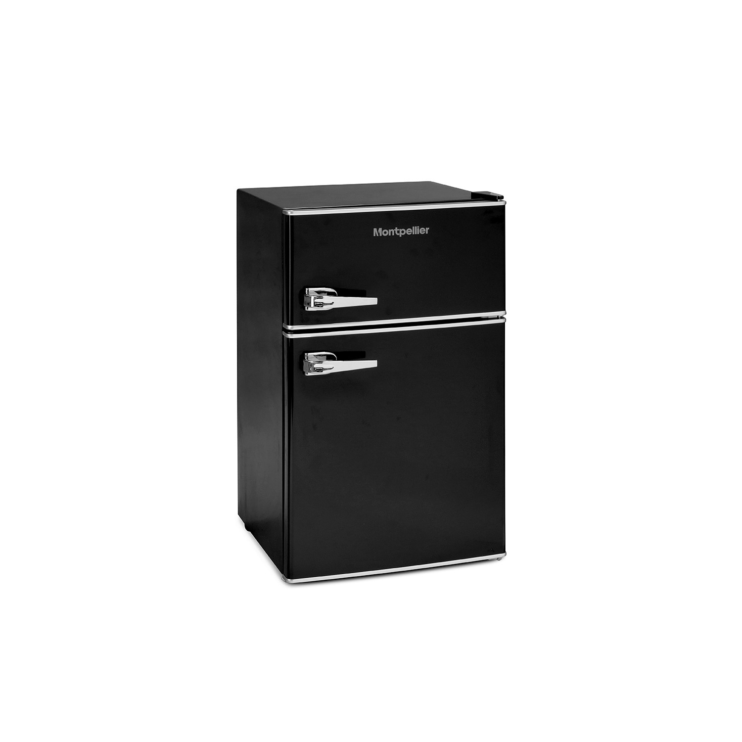 montpellier retro under counter fridge freezer