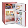 Montpellier MAB2030R 30/70 Mini Retro Freestanding Under Counter Fridge Freezer - Red