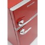 Montpellier MAB2030R 30/70 Mini Retro Freestanding Under Counter Fridge Freezer - Red