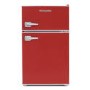 Montpellier MAB2030R 30/70 Mini Retro Freestanding Under Counter Fridge Freezer - Red