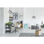 Montpellier MAB2030PB Mini Retro Freestanding Under Counter Fridge Freezer - Pale Blue