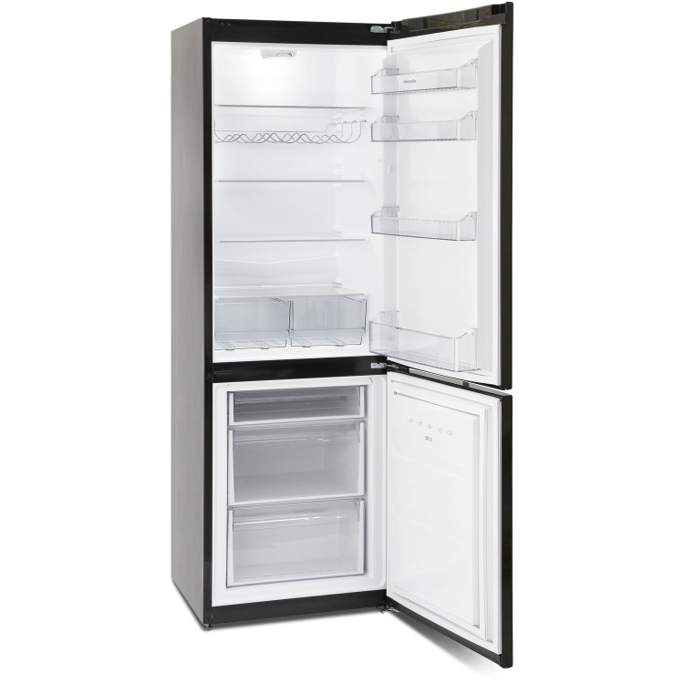 Montpellier MAB385KAA 70/30 Freestanding Retro Frost Free Fridge Freezer - Black