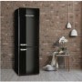 Montpellier MAB385KAA 70/30 Freestanding Retro Frost Free Fridge Freezer - Black
