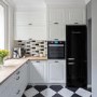 Montpellier MAB385KAA 70/30 Freestanding Retro Frost Free Fridge Freezer - Black