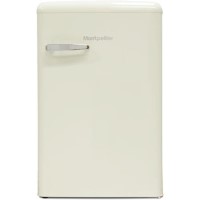 Montpellier 122 Litre Retro Larder Fridge - Cream