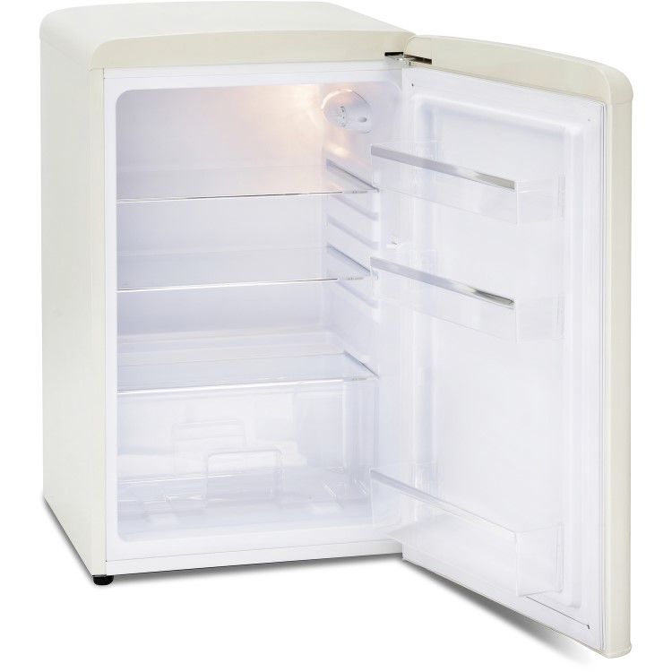 Montpellier 122 Litre Retro Larder Fridge - Cream