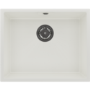 Single Bowl Undermount White Granite Composite Kitchen Sink - Enza Madison