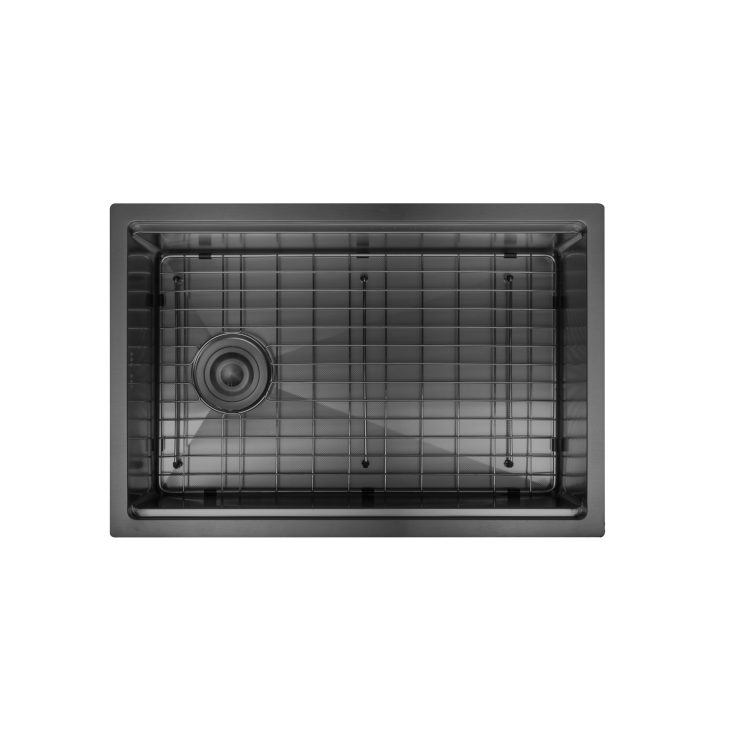 Black Undermount Kitchen Workstation Sink Unit & Accessories - Mae