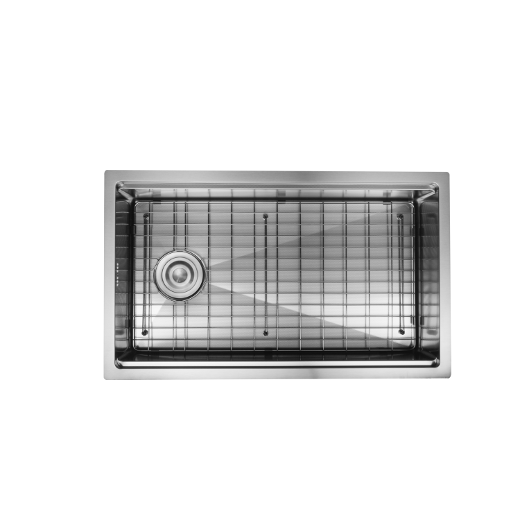 Chrome Large Undermount Kitchen Workstation Sink Unit & Accessories - Mae