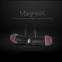 Wireless Magnetic Bluetooth Hands-free Earphones In Black With NEW Magnetic On/Off Controls Like Beats X 