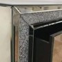 Silver Mirrored Chest of 3 Drawers - Mariah